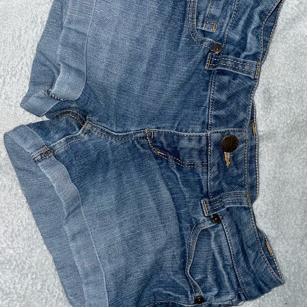 Celebrity Pink Blue Jean Shorts